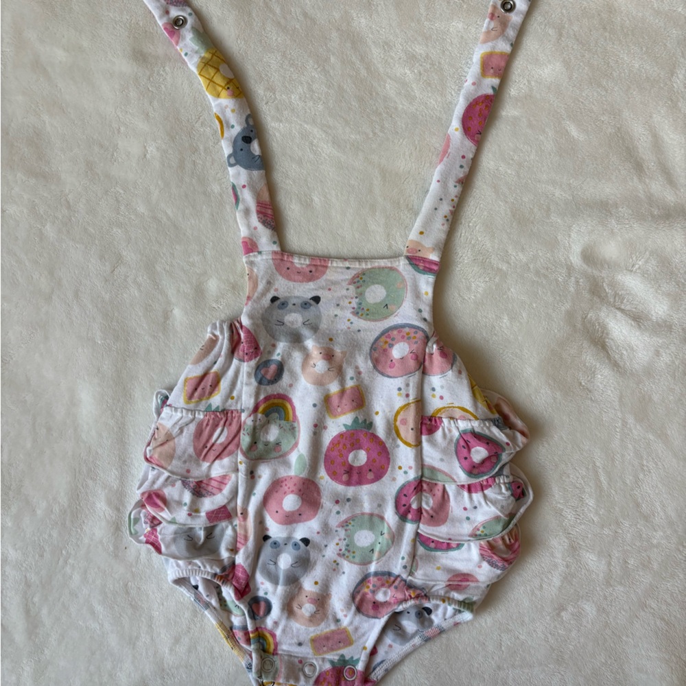 Angel Dear Sweet Donut Romper 3-6 M